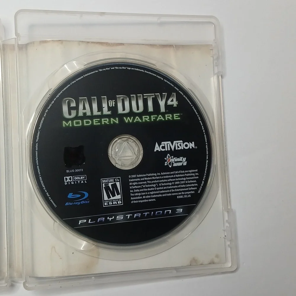 Ps3 Call of‎ Duty 4: Modern Warfare